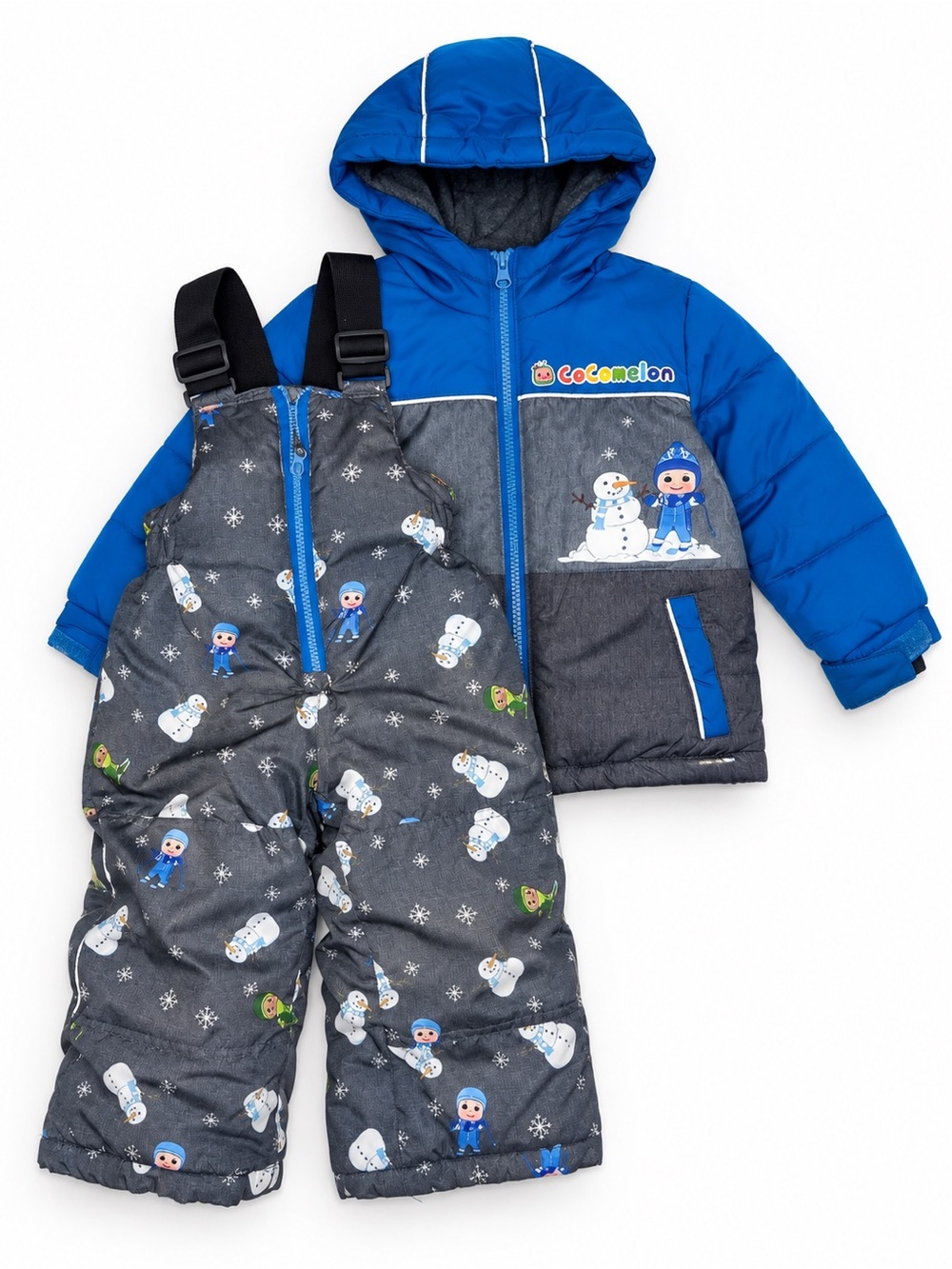 Cocomelon Kids 2-Piece Winter Snowsuit Jacket & Snow Pants